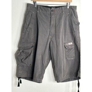 Vtg WF1 Skater Shorts by Wearefirst Mens Size 35 Gray Cargo Gorp Core Hiking